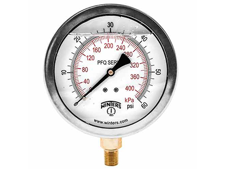 罩圈不可取压力表PFQ