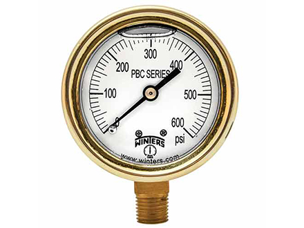 铸铜压力表PBC